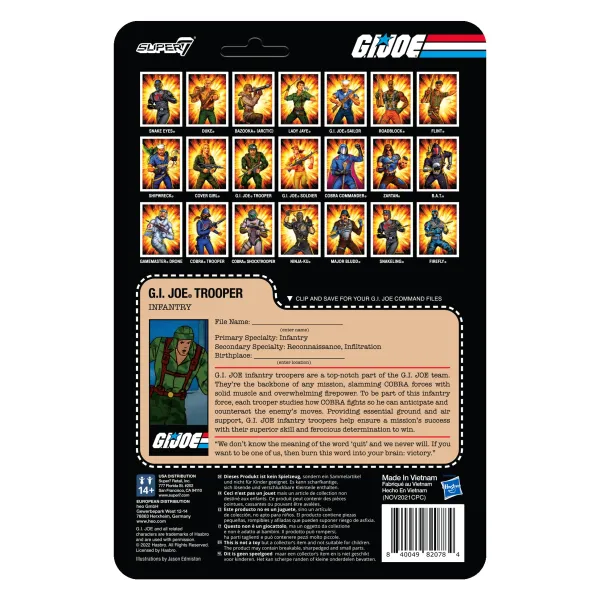 Super7 G.I. Joe^G.I. Joe Reaction Wave 4 - Trooper Goggles (Brown)