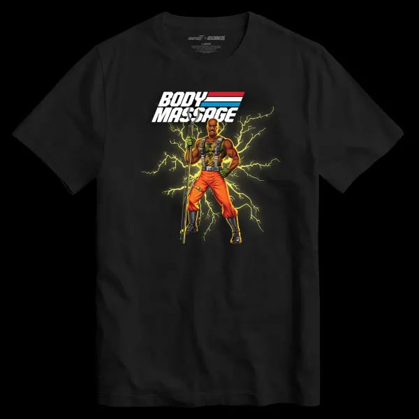 Super7 G.I. Joe^G.I. Joe T-Shirt - Body Massage Psa