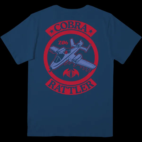gi_joe_tshirt__cobra_ratt_1.webp Super7 G.I. Joe^G.I. Joe T-Shirt - Cobra Rattler