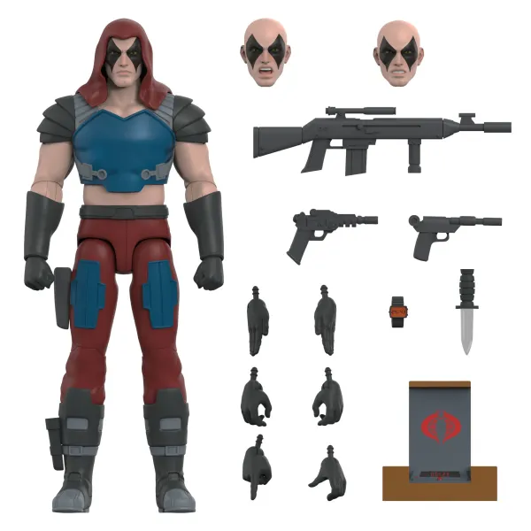 Super7 G.I. Joe^G.I. Joe Ultimates! Wave 4 - Baroness, Gung-Ho, Stalker & Zartan (+ Super Pack)
