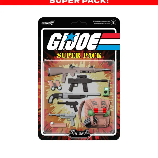 Super7 G.I. Joe^G.I. Joe Ultimates! Wave 4 - Baroness, Gung-Ho, Stalker & Zartan (+ Super Pack)