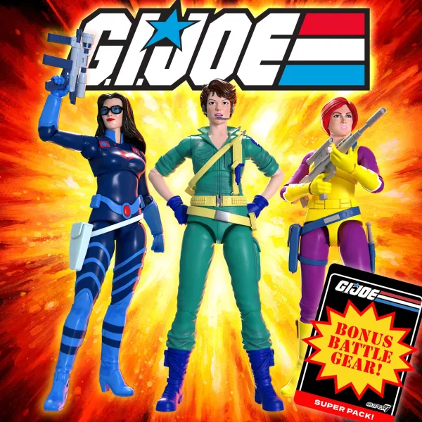 Super7 G.I. Joe^G.I. Joe Ultimates! Wave 06 (Dic) - Lady Jaye (Teal)