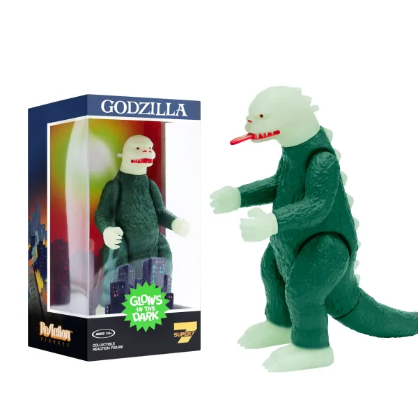 Super7 Godzilla^Godzilla Reaction Figure - Shogun (Glow-In-The-Dark)