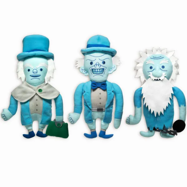 Super7 Disney^Haunted Mansion Plush Wave 1 Set Of 3 - Ezra, Gus & Phineas