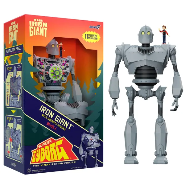 Super7 The Iron Giant^Iron Giant Super Cyborg - Iron Giant (Full Color)