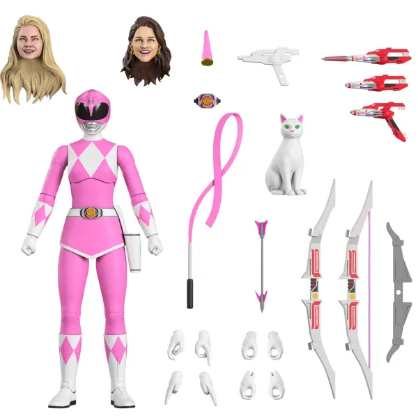 Super7 Mighty Morphin Power Rangers^Mighty Morphin Power Rangers Ultimates! Wave 2 - Pink Ranger