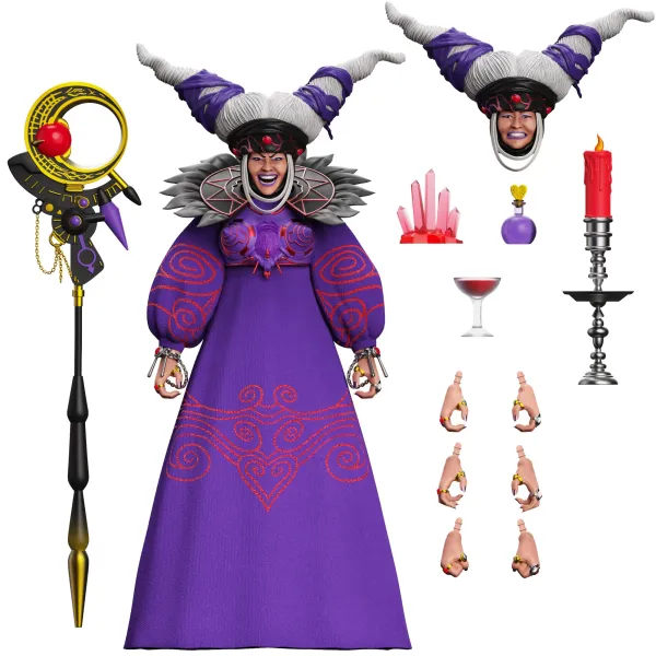 Super7 Mighty Morphin Power Rangers^Mighty Morphin Power Rangers Ultimates! - Rita Repulsa (Vile Violet)