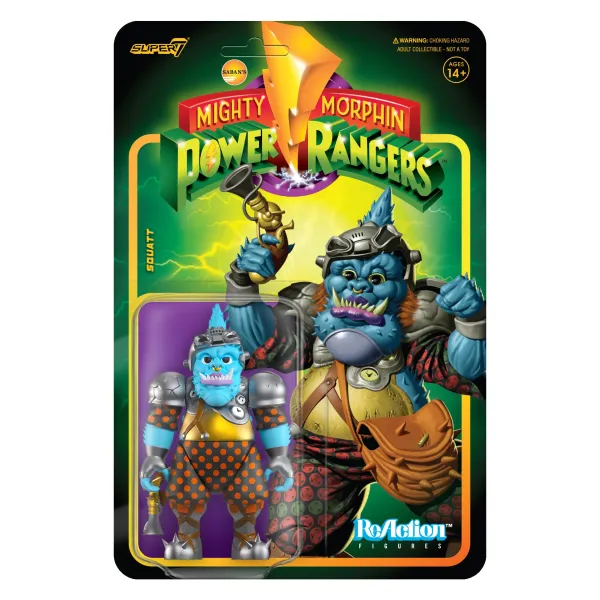 Super7 Mighty Morphin Power Rangers^Mighty Morphin Power Rangers Reaction Figure Wave 3 - Squatt