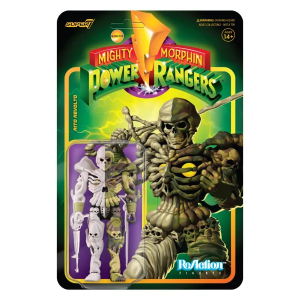 Super7 Mighty Morphin Power Rangers^Mighty Morphin Power Rangers Reaction Figure Wave 3 - Rito Revolto