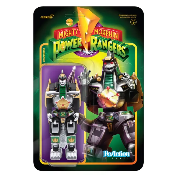 Super7 Mighty Morphin Power Rangers^Mighty Morphin Power Rangers Reaction Figure Wave 2 - Dragonzord
