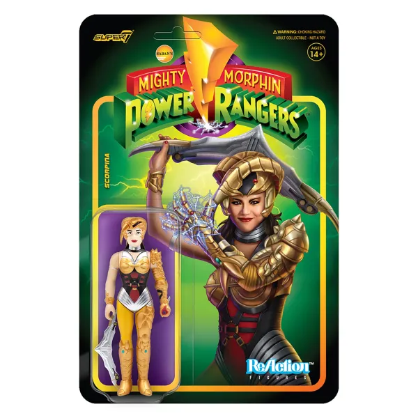Super7 Mighty Morphin Power Rangers^Mighty Morphin Power Rangers Reaction Figure Wave 2 - Scorpina