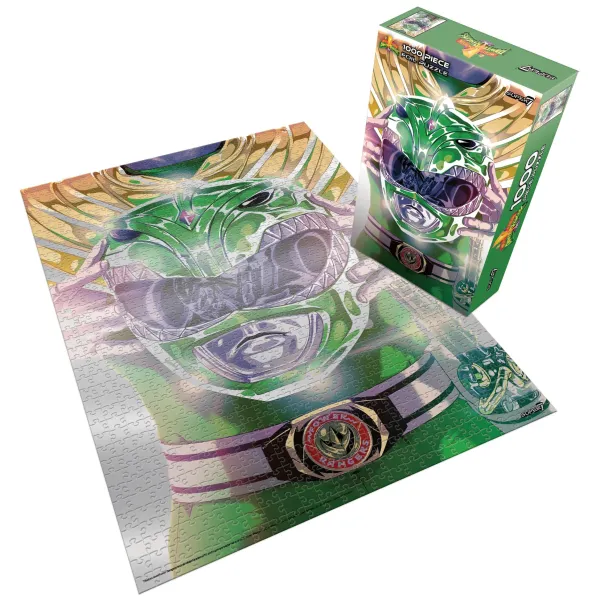 Super7 Mighty Morphin Power Rangers^Mighty Morphin Power Rangers Puzzles - Green Ranger