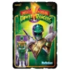 Super7 Mighty Morphin Power Rangers^Mighty Morphin' Power Rangers Reaction Figure - Green Ranger (Battle Damaged)