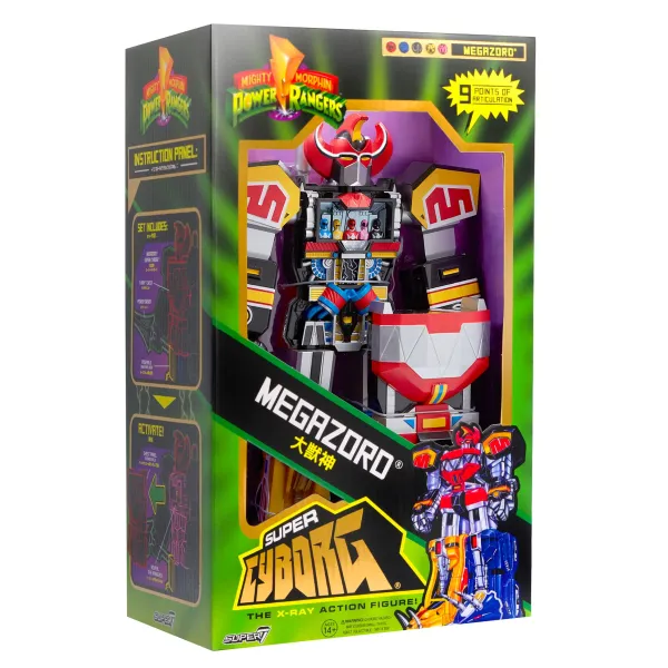Super7 Mighty Morphin Power Rangers^Mighty Morphin Power Rangers Super Cyborg - Megazord (Original)