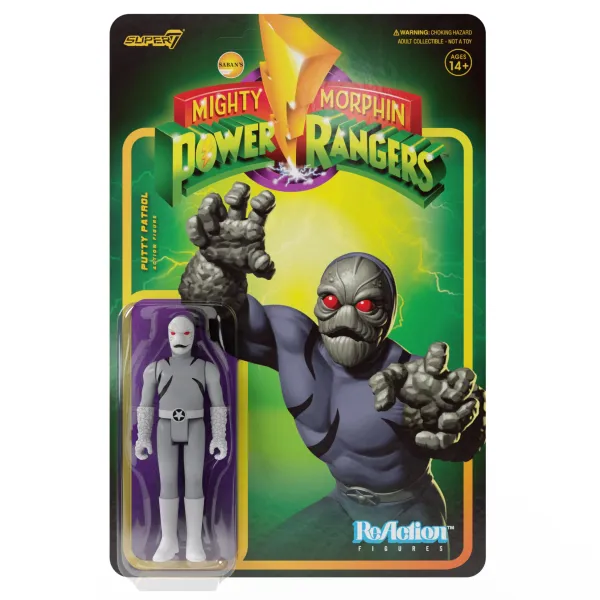 Super7 Mighty Morphin Power Rangers^Mighty Morphin Power Rangers Reaction Figure Wave 1- Putty Patroller
