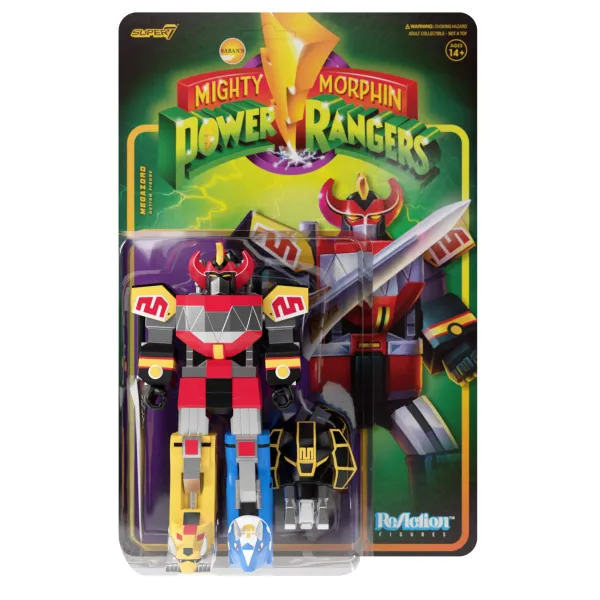 Super7 Mighty Morphin Power Rangers^Mighty Morphin Power Rangers Reaction Figure Wave 1- Megazord