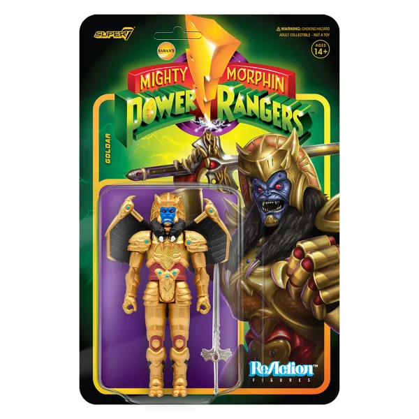 Super7 Mighty Morphin Power Rangers^Mighty Morphin Power Rangers Reaction Figure Wave 2 - Goldar