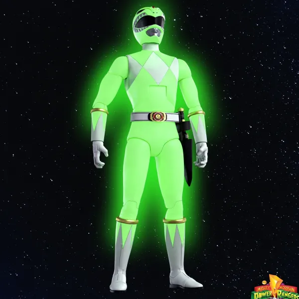 Super7 Mighty Morphin Power Rangers^Mighty Morphin Power Rangers Ultimates! Wave 05 - Green Ranger (Glow)