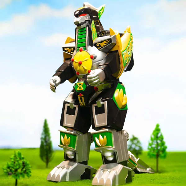 Super7 Mighty Morphin Power Rangers^Mighty Morphin Power Rangers Super Cyborg - Dragonzord (Full Color)