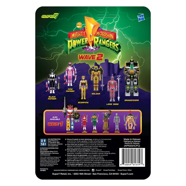 Super7 Mighty Morphin Power Rangers^Mighty Morphin Power Rangers Reaction Figure Wave 2 - Dragonzord