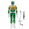 Super7 Mighty Morphin Power Rangers^Mighty Morphin' Power Rangers Reaction Figure - Green Ranger (Battle Damaged)