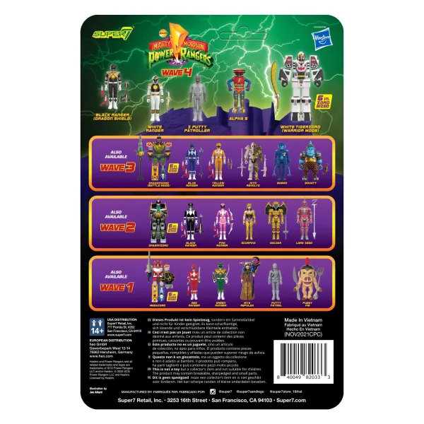 mighty_morphin_power_rang_2-37.webp Super7 Mighty Morphin Power Rangers^Mighty Morphin Power Rangers Reaction Figure Wave 4 - Alpha 5