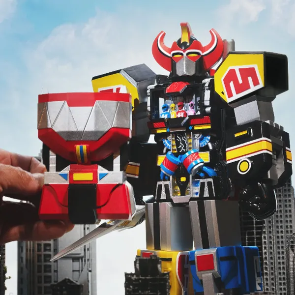 Super7 Mighty Morphin Power Rangers^Mighty Morphin Power Rangers Super Cyborg - Megazord (Original)