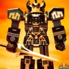 Super7 Mighty Morphin Power Rangers^Mighty Morphin Power Rangers Super Cyborg - Megazord (Black / Gold)