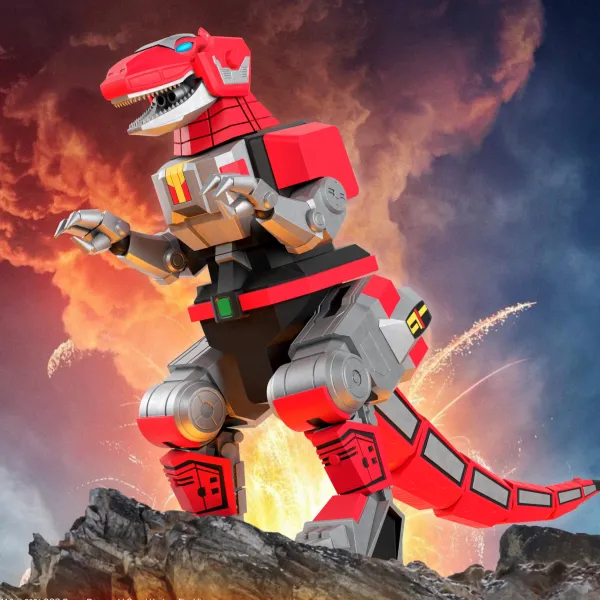 Super7 Mighty Morphin Power Rangers^Mighty Morphin Power Rangers Ultimates! Wave 1 - Tyrannosaurus Dinozord