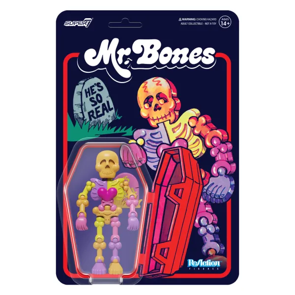 Super7 Mr. Bones^Mr. Bones Reaction - Mr. Bones