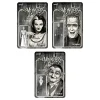 Super7 The Munsters^Munsters Reaction Figures Wave 2 Grayscale Set Of 3