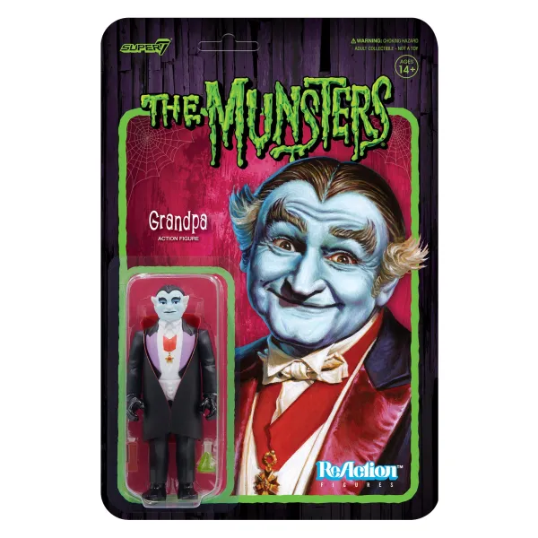 Super7 The Munsters^Munsters Reaction Figures Wave 1 - Grandpa