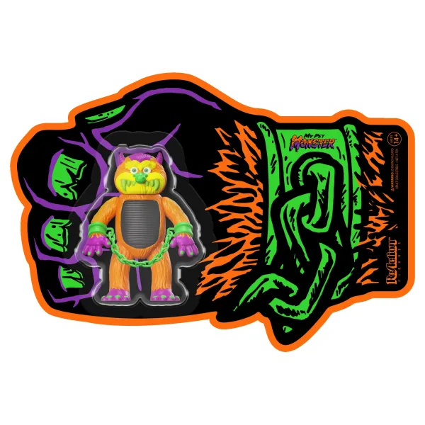 Super7 My Pet Monster^My Pet Monster Reaction - My Pet Monster (Orange/Black) [Boodega '22]