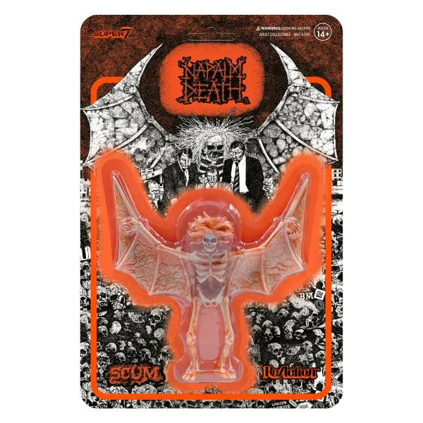 Super7 Napalm Death^Napalm Death Reaction Figure - Scum Demon (Orange)