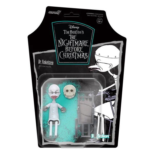 Super7 Disney^Nightmare Before Christmas Reaction W2 - Dr. Finkelstein