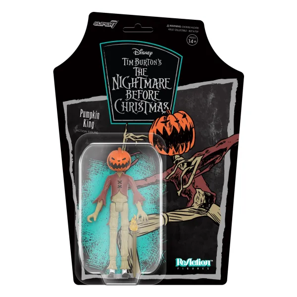 Super7 Disney^Nightmare Before Christmas Reaction W2 - Pumpkin King
