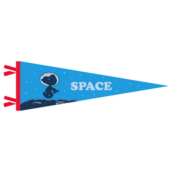 Super7 Peanuts^Peanuts Pennant - Snoopy Space