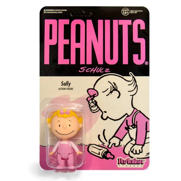 Super7 Peanuts^Peanuts Reaction Figure - Pj Sally