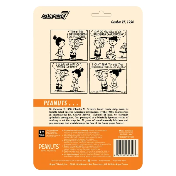 Super7 Peanuts^Peanuts Reaction Figure Wave 4 - Masked Charlie Brown