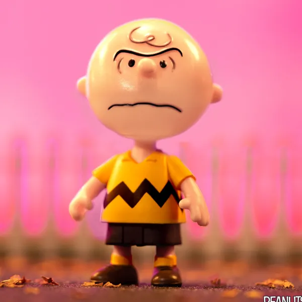 Super7 Peanuts^Peanuts Reaction Figures - I Hate Valentine'S Day Charlie Brown