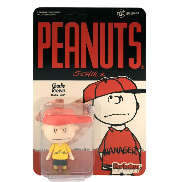 Super7 Peanuts^Peanuts Reaction Wave 2 - Charlie Brown Manager