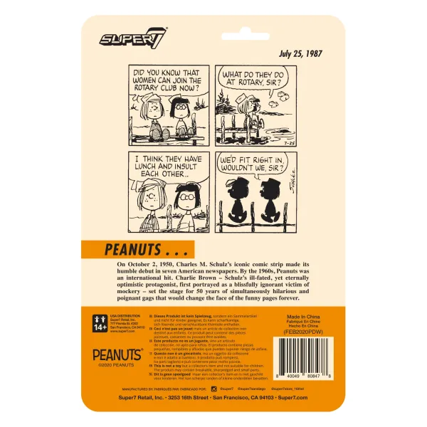 Super7 Peanuts^Peanuts Reaction Wave 3 - Camp Marcie