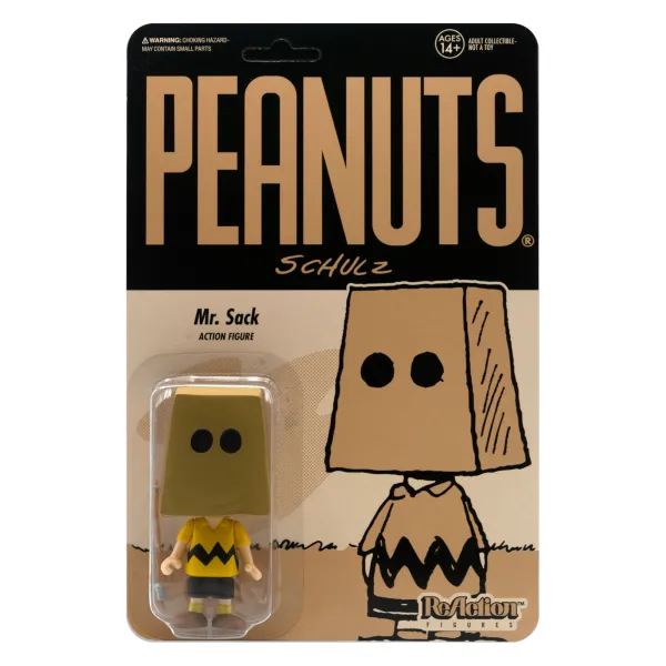 Super7 Peanuts^Peanuts Reaction Wave 3 - Mr. Sack