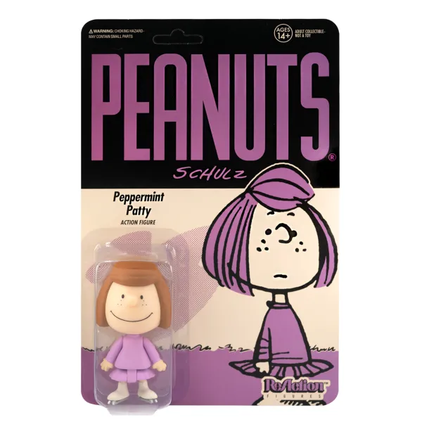 Super7 Peanuts^Peanuts Reaction Wave 2 - Peppermint Patty