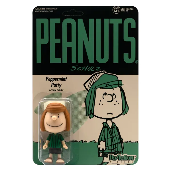 Super7 Peanuts^Peanuts Reaction Wave 3- Camp Peppermint Patty