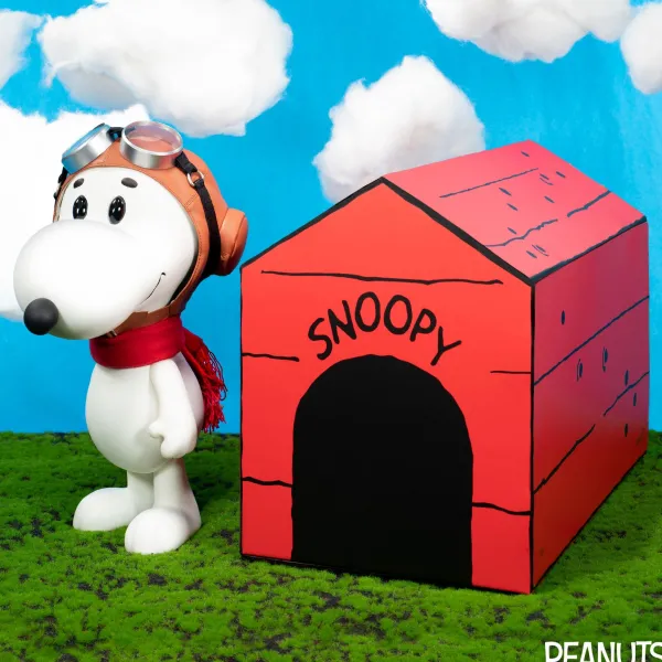 Super7 Peanuts^Peanuts Supersize Vinyl Figure - Snoopy Flying Ace [Doghouse Box]