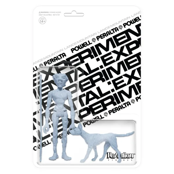 Super7 Powell-Peralta^Powell-Peralta Reaction Figures Wave 1A - Lance Mountain (Unpainted)