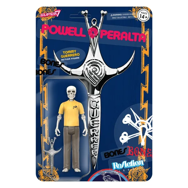 Super7 Powell-Peralta^Powell-Peralta Reaction Figures Wave 04 - Tommy Guerrero(V8 Dagger/Sacto '86)