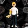 Super7 Powell-Peralta^Powell-Peralta Reaction Figure Wave 3 - Tommy Guerrero Flaming Dagger (Sf Downhill)