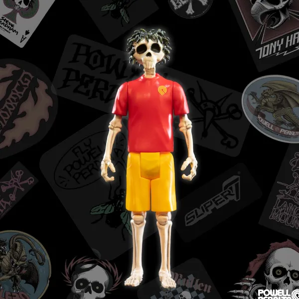 Super7 Powell-Peralta^Powell-Peralta Reaction Figure Wave 3 - Steve Steadham (Del Mar)